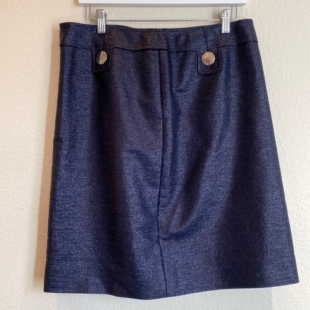 Per Se- Shimmer Tweed Skirt (10) EUC